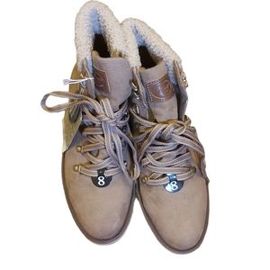 Dr Scholl's Brown Fur Winter Boots